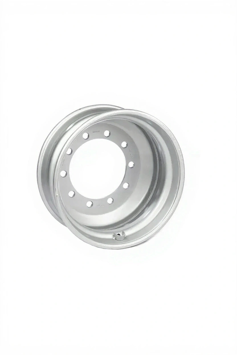 Felge 8.25 x 22.5 10/281/335, A3, Ø27mm, ET -159, VSH 7450/5250 kg - 6/25 km/h, Silber RAL9006 