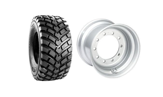 WHEEL 560 / 60 R 22.5 BKT RIDEMAX FL 693 M 165 D / 162 E, TL, 10/281/335, A3, ET 0 16.00 X 22.5, RAL9006 SILVER, VS H, STEEL BELTED