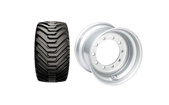 RAD 550 / 60 - 22.5 ALLIANCE FLOTATION 328 16 PR, TL, 10/281.0/335, ET 0 16.00 - 22.5 DOPPELH., *WB/HS*