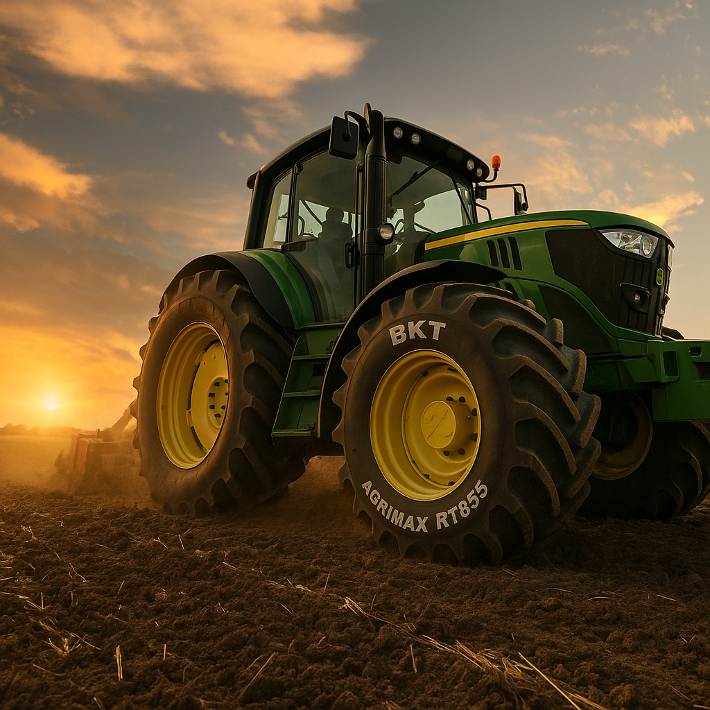 Pflügen - der richtige Reifen ist entscheidend