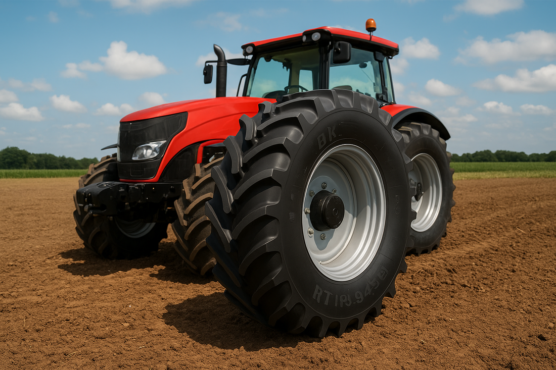 Selbstreinigung bei Traktorreifen