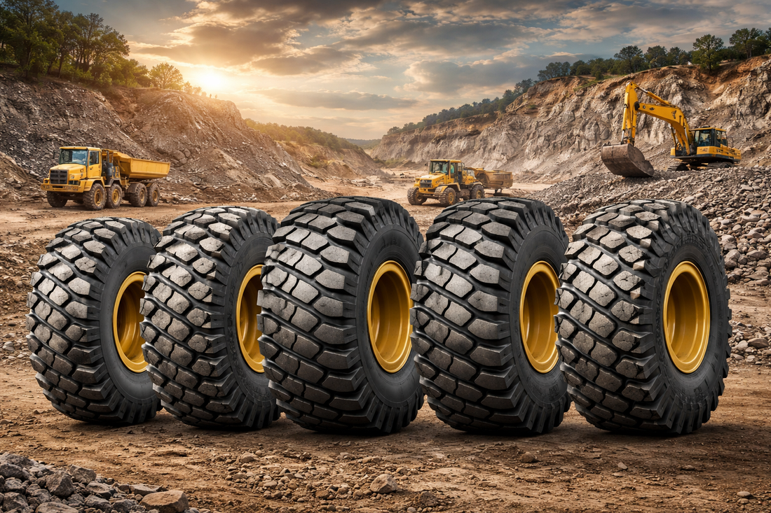 BKT Earthmax Reifen für Baumaschinen