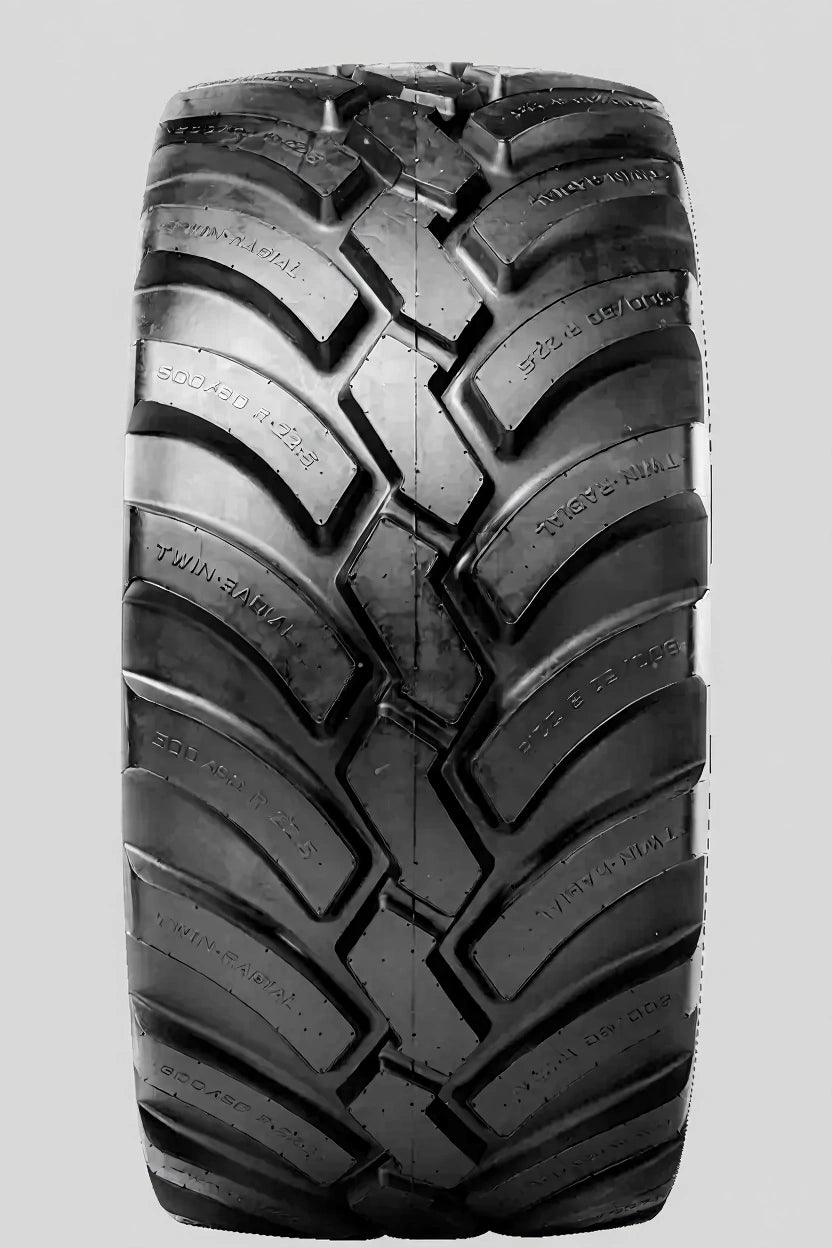 Tires 600 / 50 R 22.5, Twin Radial