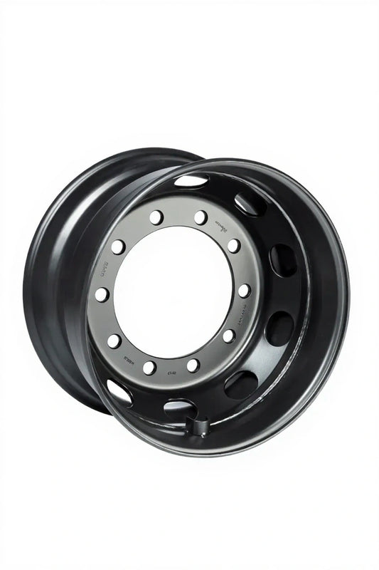 Felge 11.75 x 22.5 10/281/335, A3, Ø27mm, ET -62, VSH 7500/5000 kg - 20/65 km/h, Anthrazit RAL9011&nbsp;