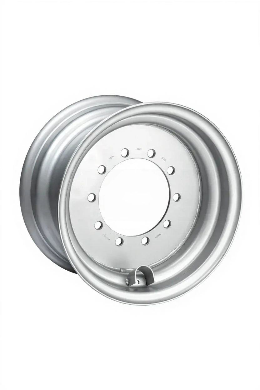 Felge 14 x 25 10/281/335, A3, Ø27mm, ET +30, VSH 5800/7100 kg - 40/50 km/h, Silber RAL9006