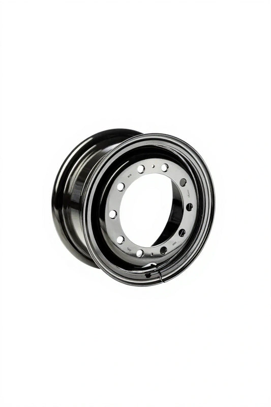 Felge 7.0 - 20, 2-teilig 10/281/335, B3, Ø27mm, ET +141 6000/3000 kg - 25/100 km/h, Schwarz RAL9005