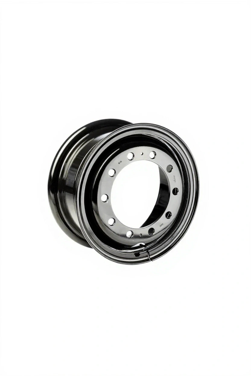 Felge 8.0 - 20, 2-teilig 10/281/335, B3, Ø27mm, ET +153 7100 kg - 25 km/h, Schwarz RAL9005