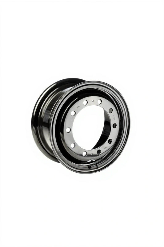 Felge 8.0 - 20, 2-teilig 10/281/335, B3, Ø27mm, ET +153 7100 kg - 25 km/h, Schwarz RAL9005