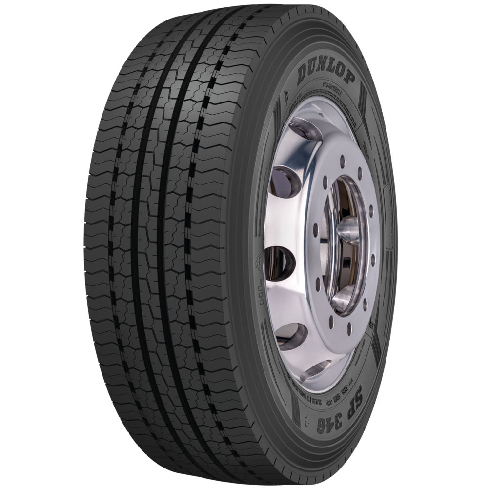 Truck Tires DUNLOP 315/60R 22.5 154L TL SP346+ HL