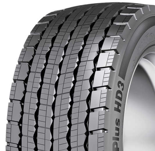 Truck Tires CONTINENTAL 315/45R 22.5 147L TL ECO+ HD3