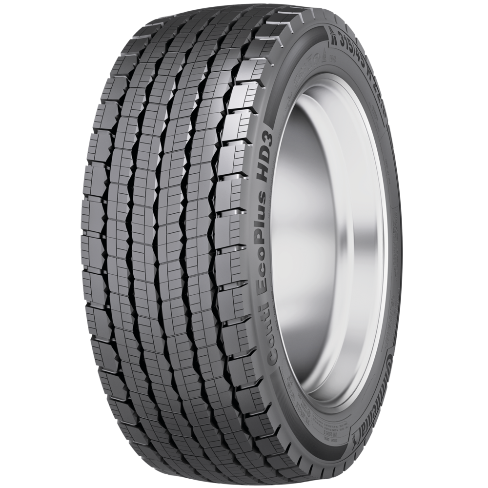 Truck Tires CONTINENTAL 315/45R 22.5 147L TL ECO+ HD3