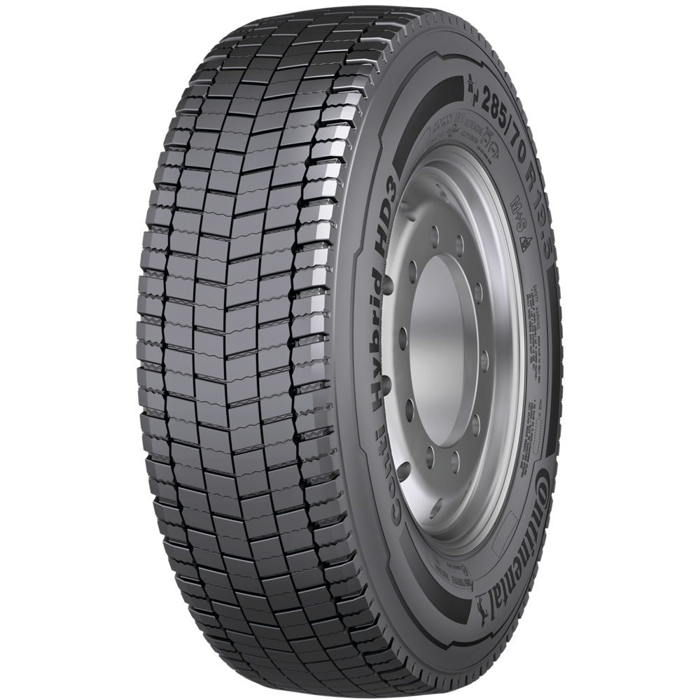 Truck Tire CONTINENTAL 305/70R 19.5 148M TL HYBRID HD3