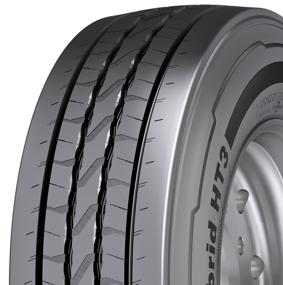 Truck tire CONTINENTAL iT 385/55R 22.5 158L TL HYBRID HT3