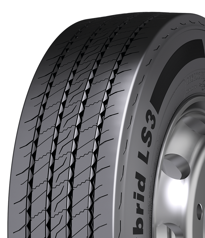 Truck Tyre CONTINENTAL iT 205/75R 17.5 124M TL HYBRID LS3