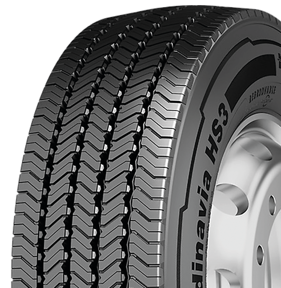 Truck tire CONTINENTAL 265/70R 19.5 140M TL SCAN HS3