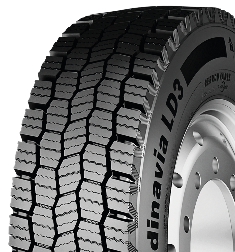 Truck Tires CONTINENTAL 215/75R 17.5 126M TL SCAN LD3