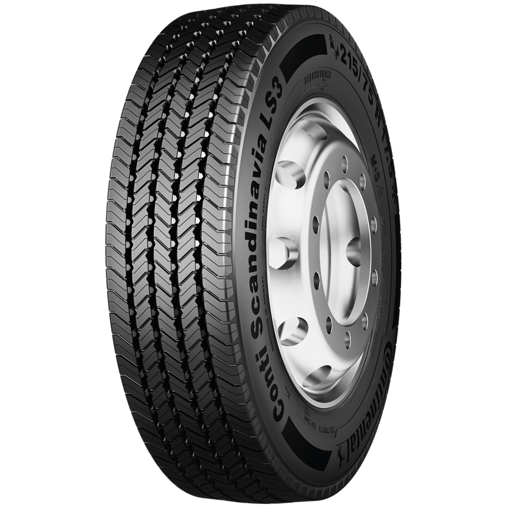 Truck tire CONTINENTAL 235/75R 17.5 132M TL SCAN LS3