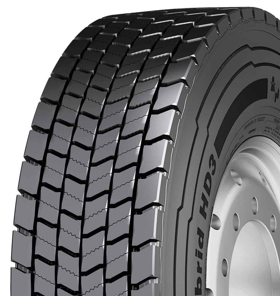 Truck tire CONTINENTAL iT 295/60R 22.5 150L TL HYBRID HD3