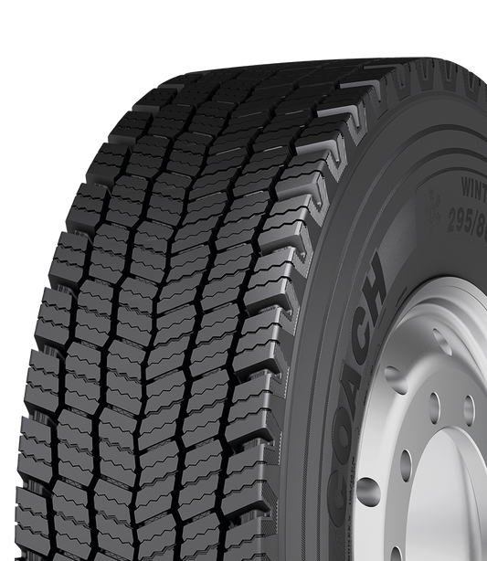 Truck tires CONTINENTAL 295/80R 22.5 154M TL HDW2 Coach