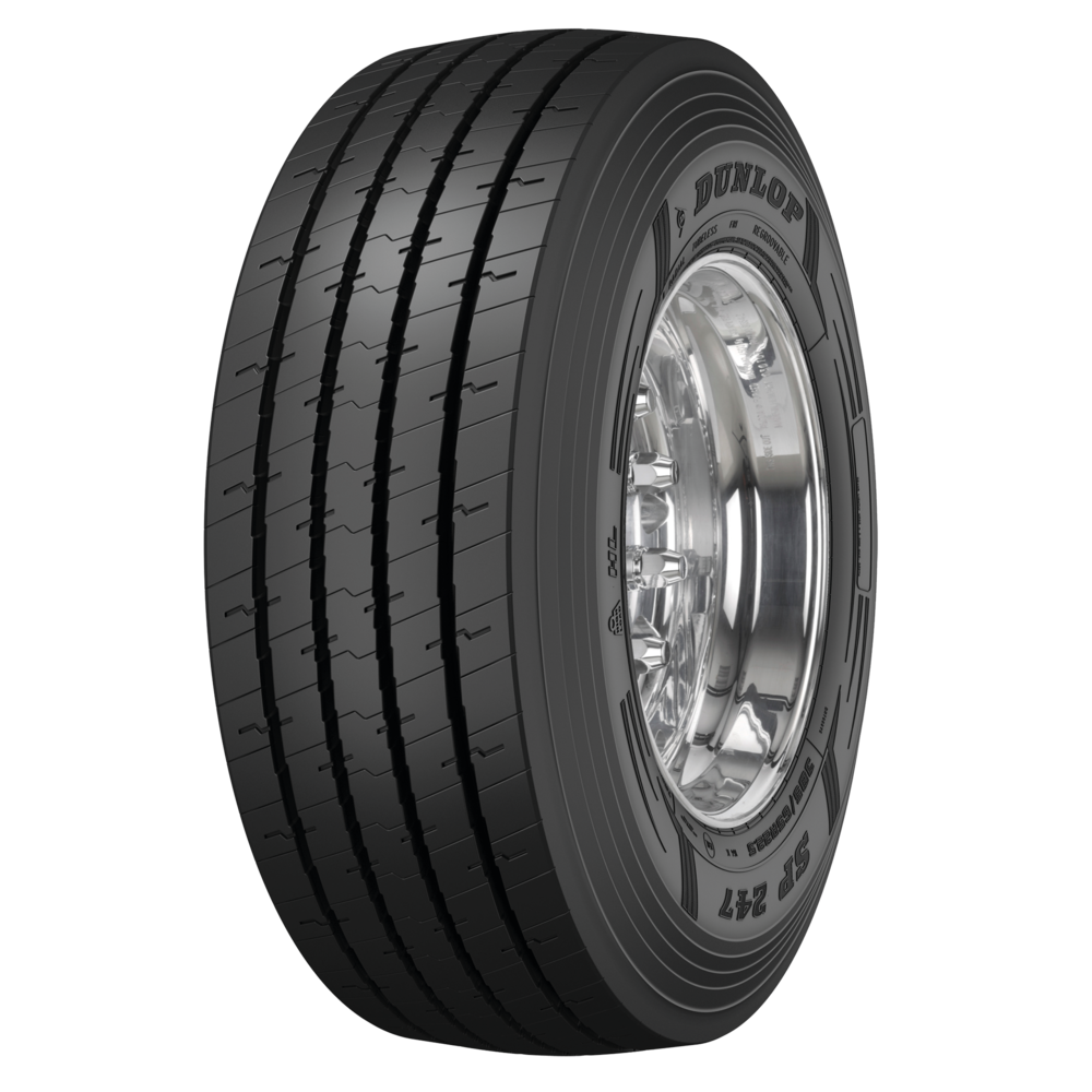 Truck tires DUNLOP 385/65R 22.5 164K TL SP247 HL FRT