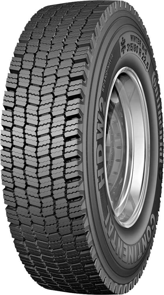 LKW Reifen CONTINENTAL 315/60R 22.5 152L TL HDW2 Scan