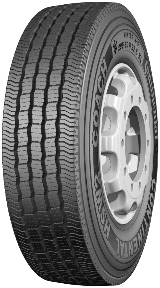 Truck Tire CONTINENTAL 295/80R 22.5 154M TL HSW2 COACH+