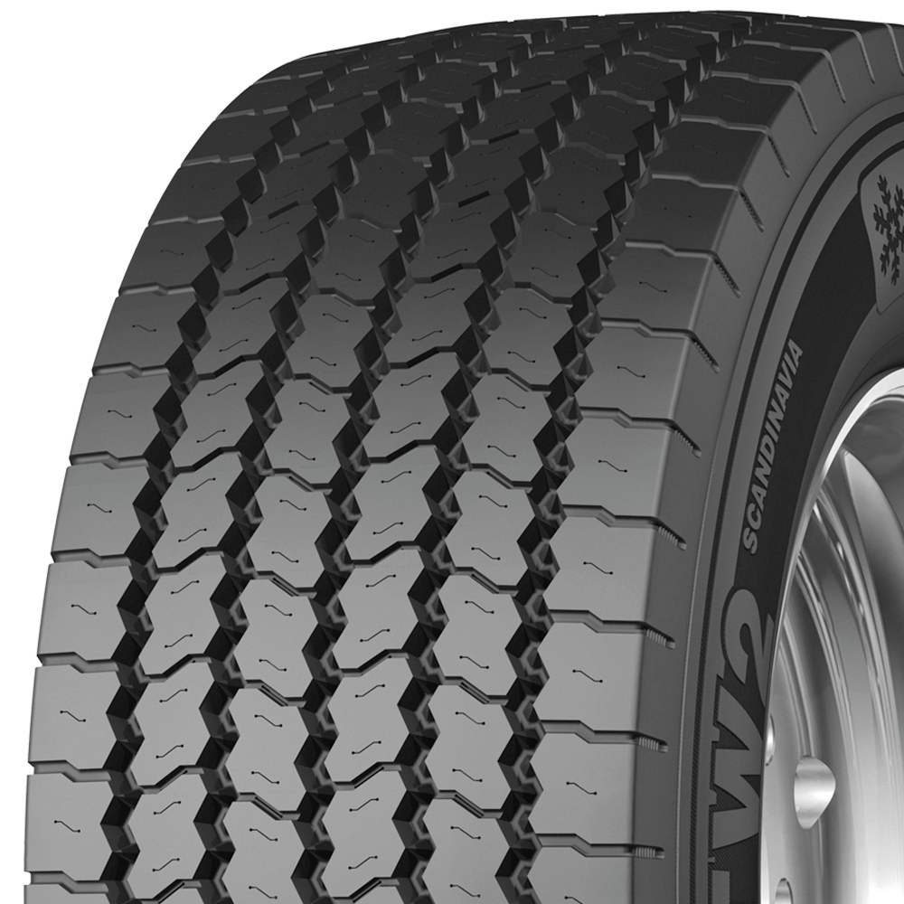 Truck Tire CONTINENTAL 445/45R 19.5 160J TL HTW2 SCAN