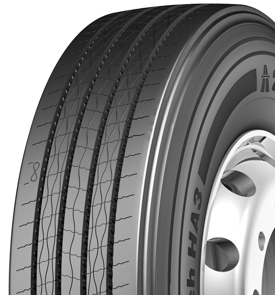 LKW Reifen CONTINENTAL 315/80R 22.5 154M TL COACH HA3