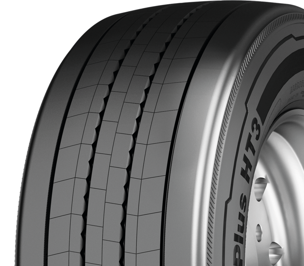 Truck Tire CONTINENTAL 385/55R 22.5 158L TL ECO+ HT3
