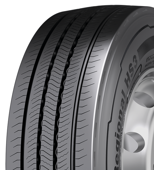 Truck tire CONTINENTAL 315/70R 22.5 156L TL ECO-REGIONAL HS3+