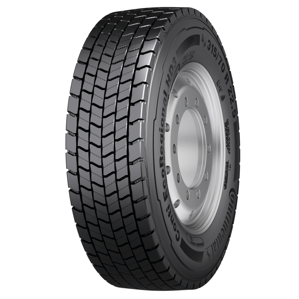 LKW Reifen CONTINENTAL 315/80R 22.5 154M TL ECO-REGIONAL HD3