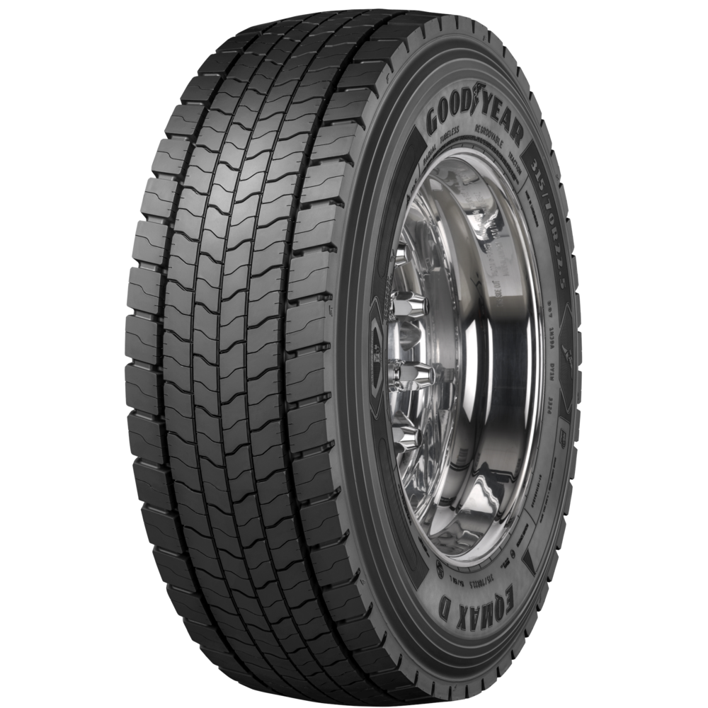 Truck Tire GOODYEAR 315/80R 22.5 154M TL EQ MAX D