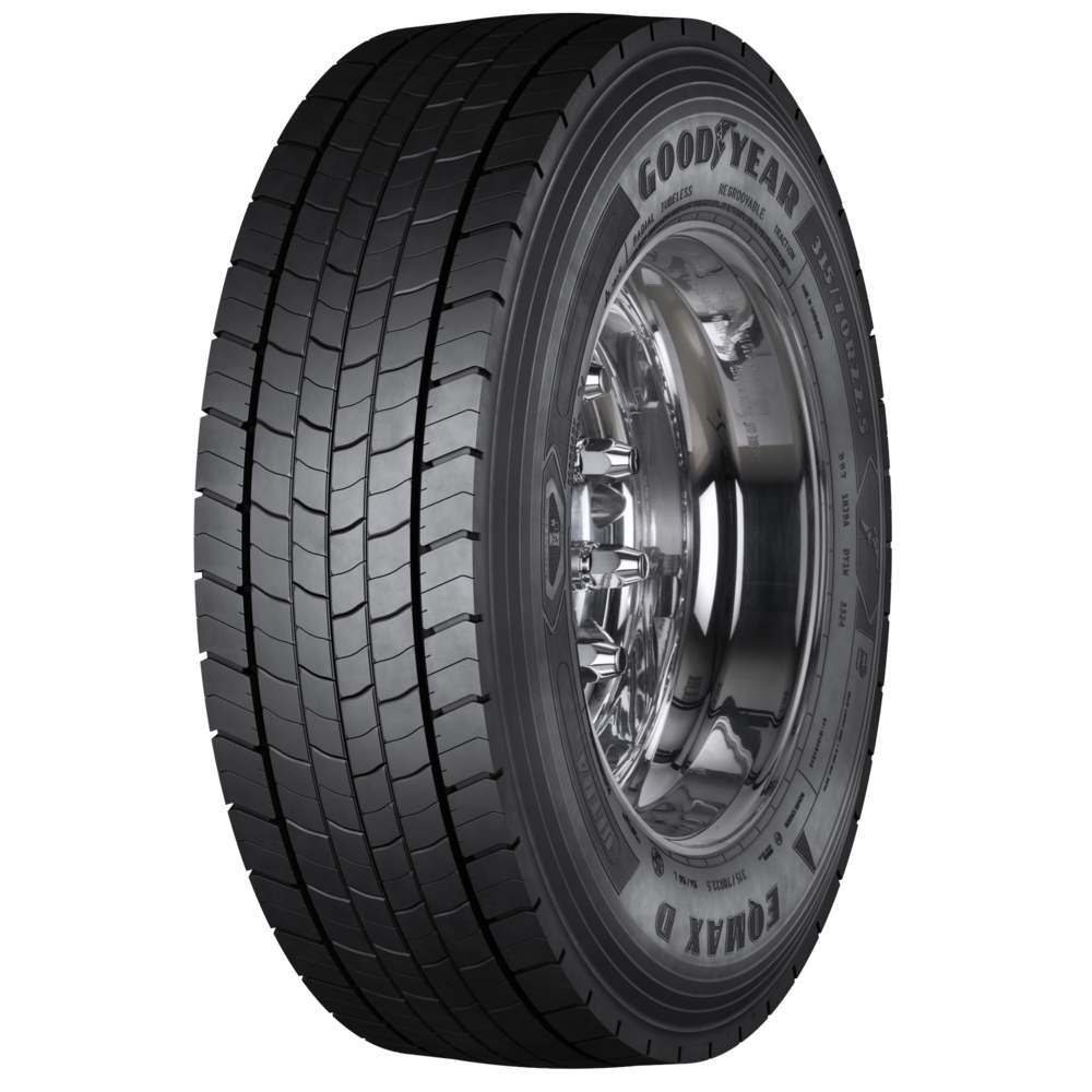Truck Tires GOODYEAR 315/60R 22.5 154L TL EQ MAX D ULTRA