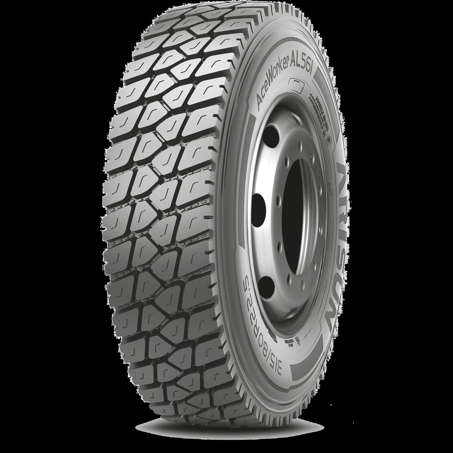 Truck Tyres ARISUN 315/80R 22.5 156K TL AceWork AL561