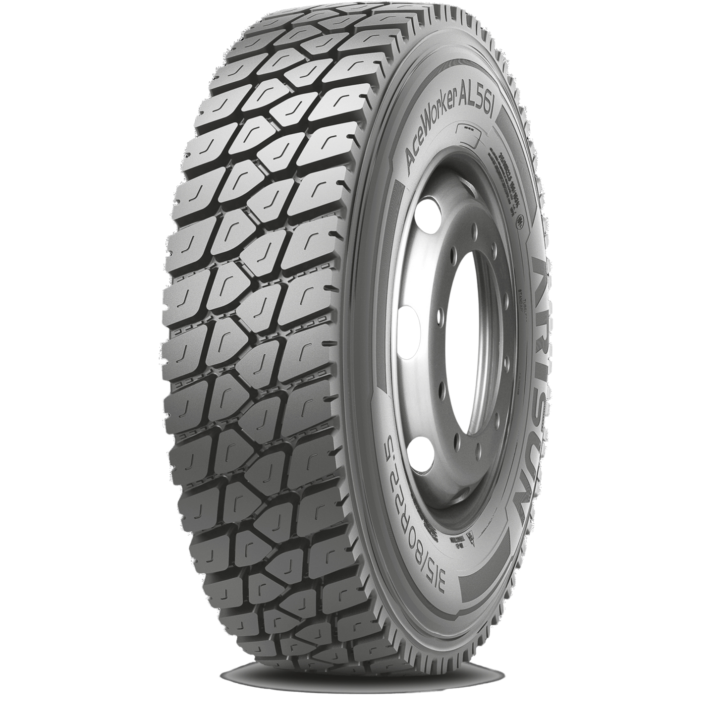 Truck Tyres ARISUN 315/80R 22.5 156K TL AceWork AL561