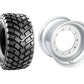 RAD 560 / 60 R 22.5 BKT RIDEMAX FL 693 M 165 D / 162 E, TL, 10/281/335, A3, ET 0 16.00 X 22.5, RAL9006 SILBER, VS H, STEEL BELTED