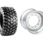 RAD 560 / 60 R 22.5 BKT RIDEMAX FL 693 M 165 D / 162 E, TL, 10/281/335, A3, ET 0 16.00 X 22.5, RAL9006 SILBER, VS H, STEEL BELTED